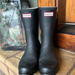 Hunter Classic Black Waterproof Boots